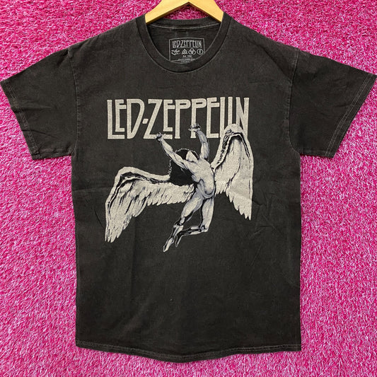 Led Zeppelin Icarus Rock Band Logo Poster T-Shirt Small