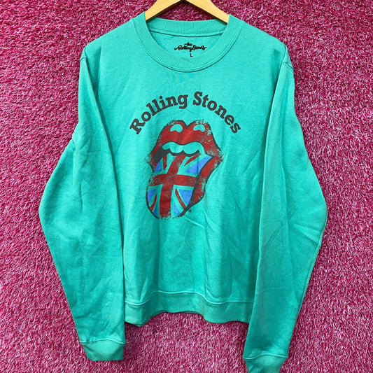 The Rolling Stones Tongue Logo Crewneck size Large