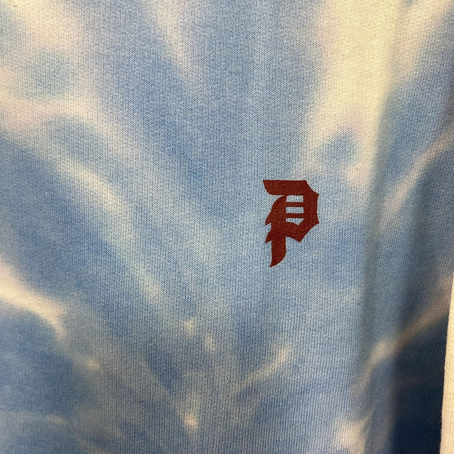 Naruto Primitive Gaara Tiedye Hoodie Size Large