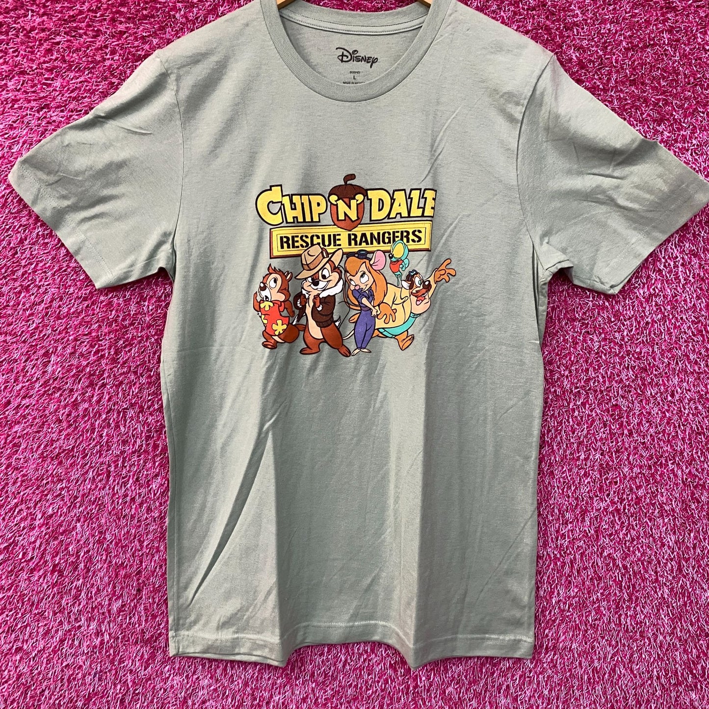 Disney Chip n' Dale Rescue Rangers Cartoon T-Shirt Large