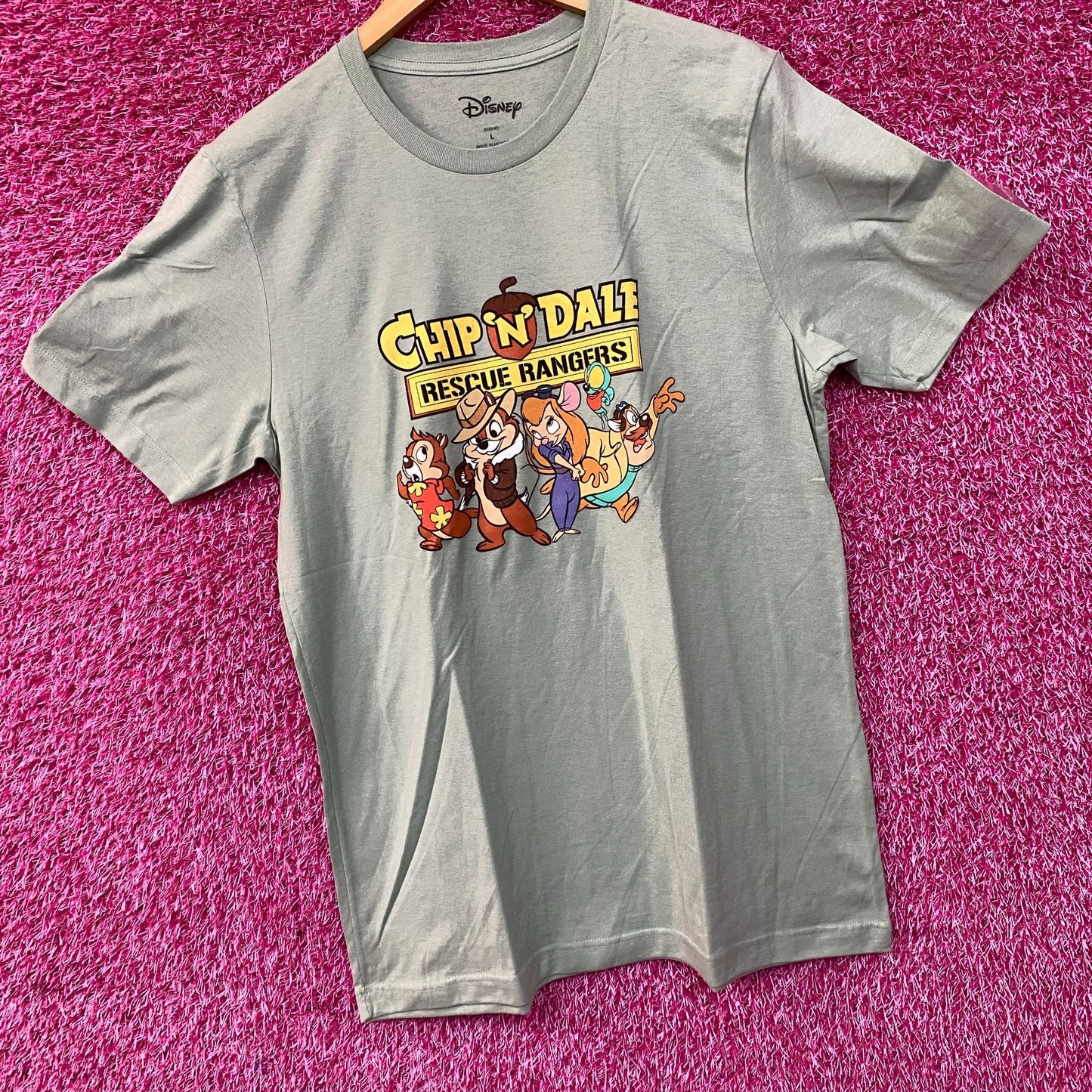 Disney Chip n' Dale Rescue Rangers Cartoon T-Shirt Large