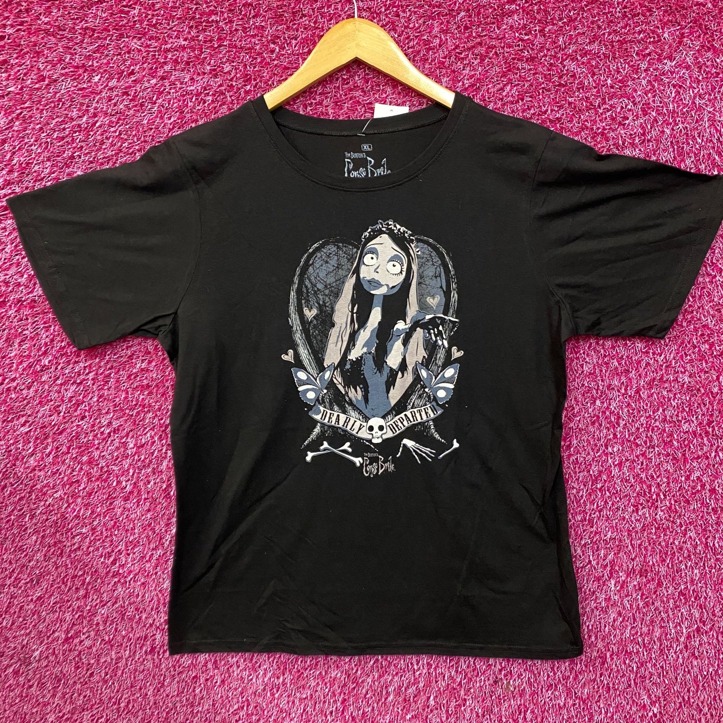 Tim Burtons Corpse Bride Emily Dearly Departed T-Shirt XL