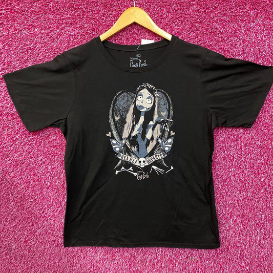 Tim Burtons Corpse Bride Emily Dearly Departed T-Shirt XL