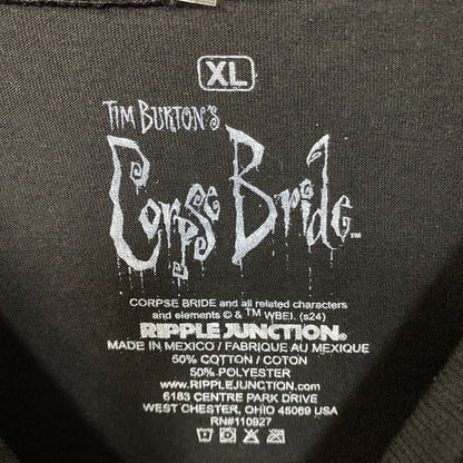 Tim Burtons Corpse Bride Emily Dearly Departed T-Shirt XL