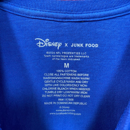 Disney x Junk Food NFL Denver Broncos Mickey Mouse Kick Back T-Shirt Medium