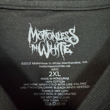 Motionless in White Scoring the End of the World Band Tee 2X