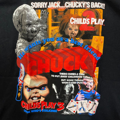 Chucky Child's Play 3 Chuckys Back Horror Movie T-Shirt XL