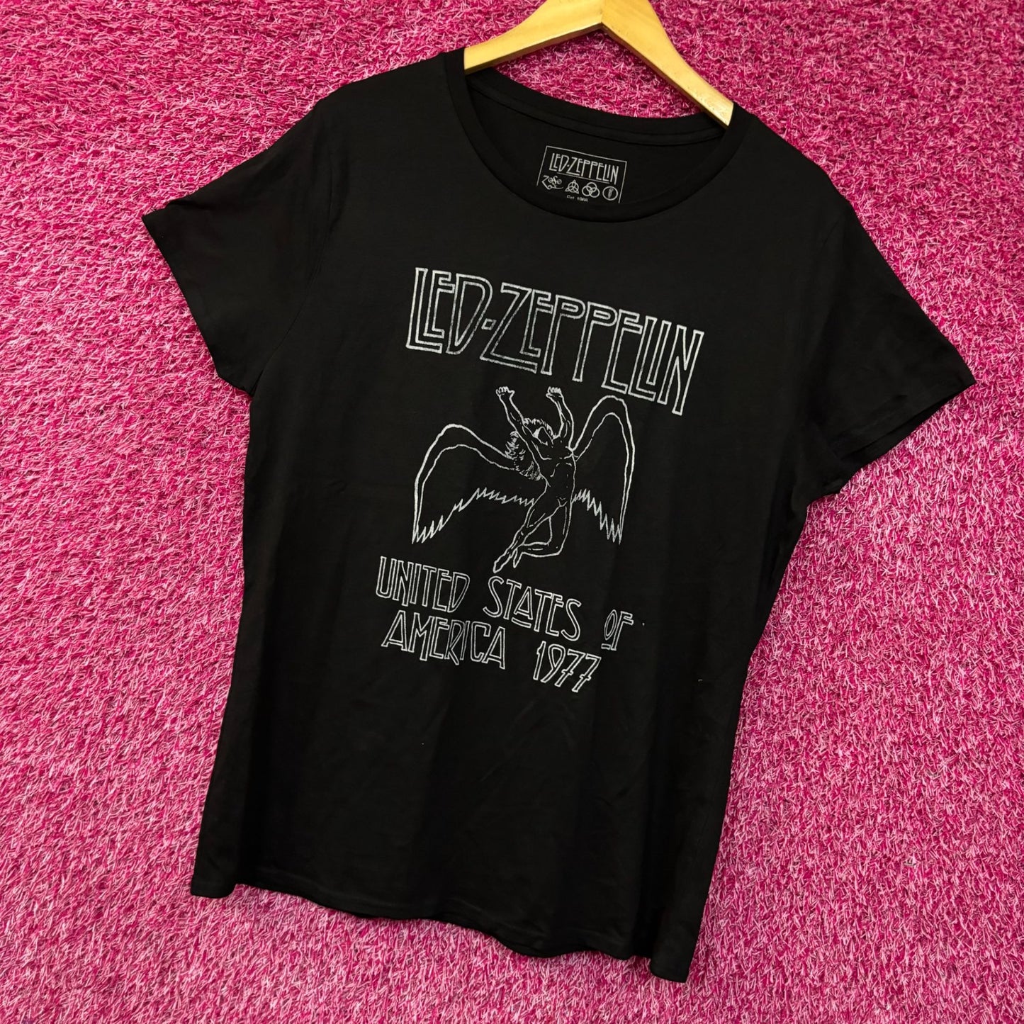 Led Zeppelin Icarus United States of America 1977 T-Shirt XXL