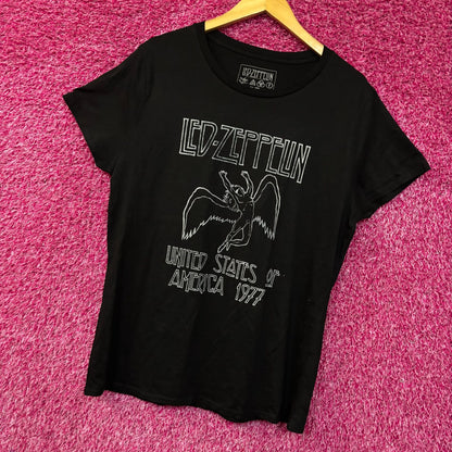 Led Zeppelin Icarus United States of America 1977 T-Shirt XXL
