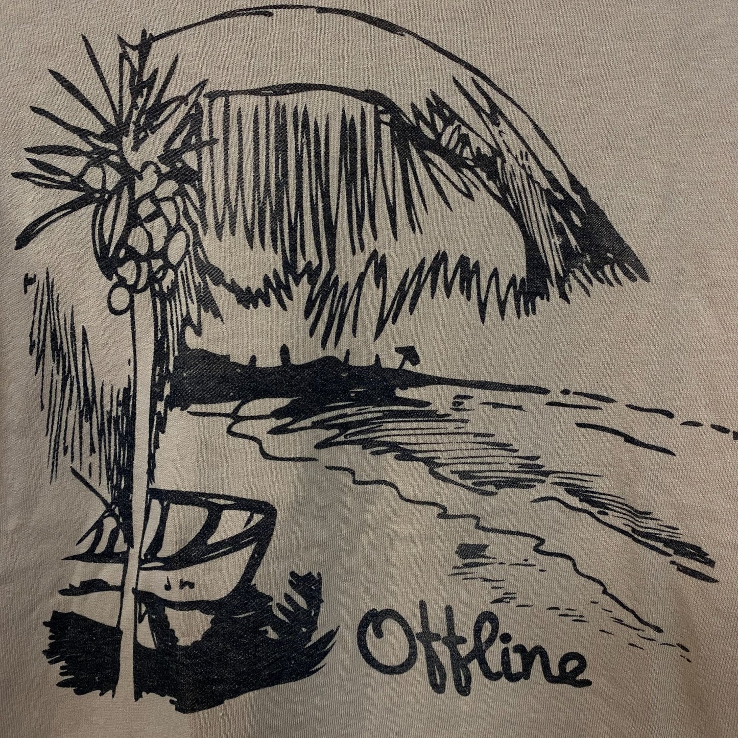 Junk Food Clothing Offline Original T-Shirt Small