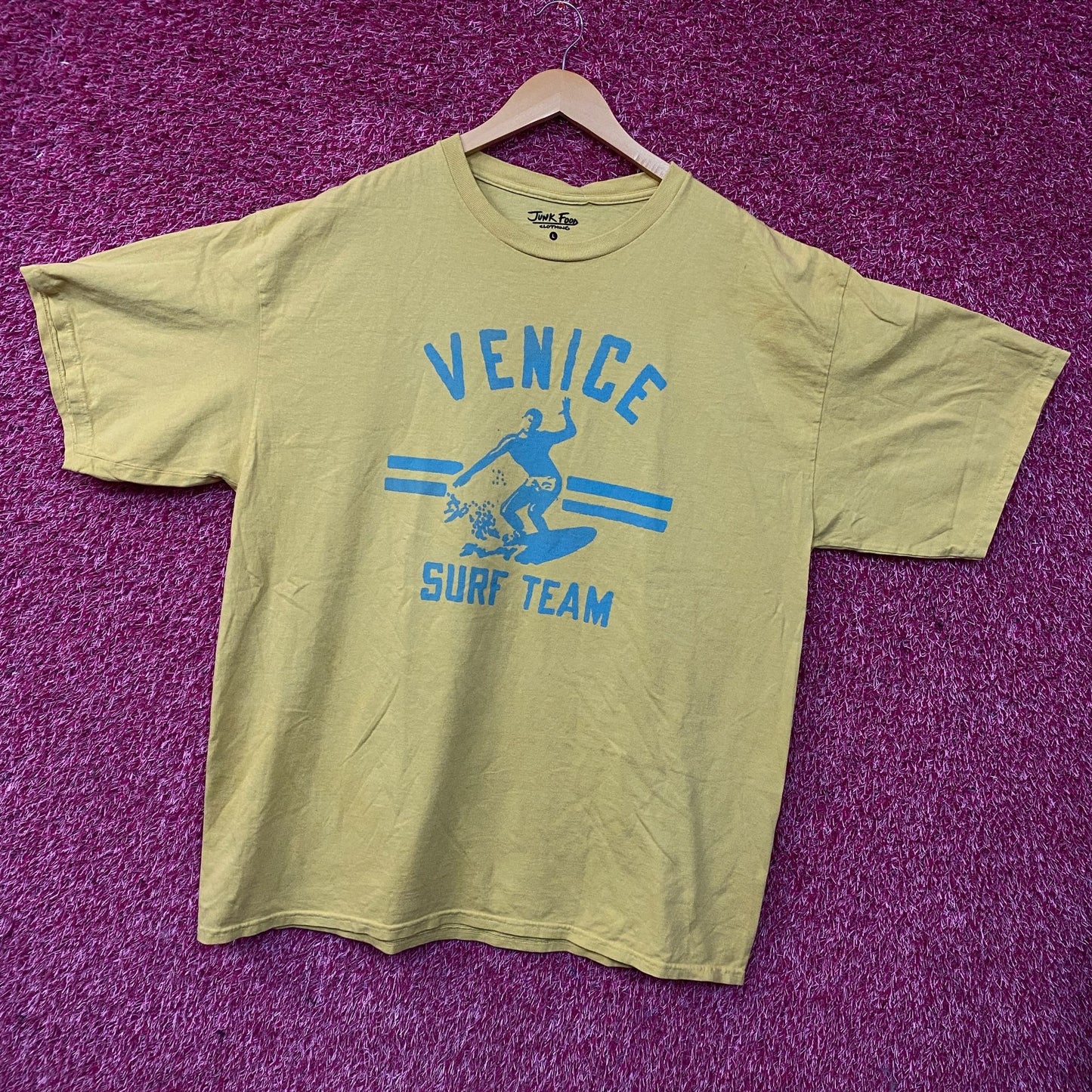 Junk Food Venice Surf Team Original T-Shirt Large
