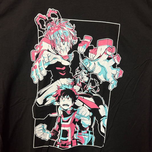 My Hero Academia Anime Characters Tshirt XL