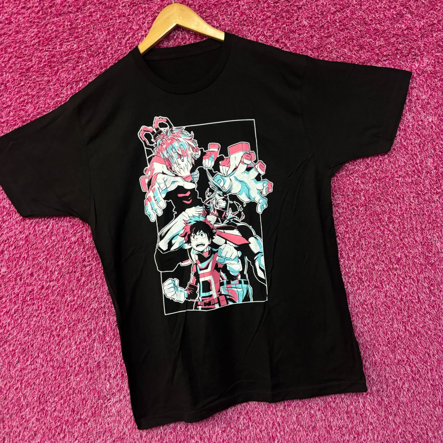 My Hero Academia Anime Characters Tshirt XL