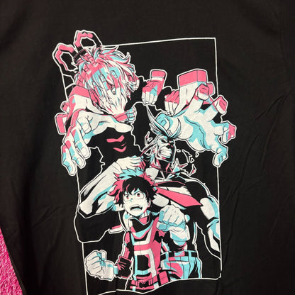 My Hero Academia Anime Characters Tshirt XL