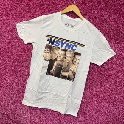 NSYNC Self-Titled Debut Album Cover Art Boy Band Pop Tee M