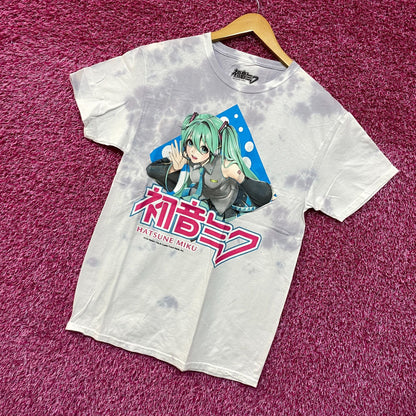 Hatsune Miku Let's Go! tiedye Tshirt size s/m