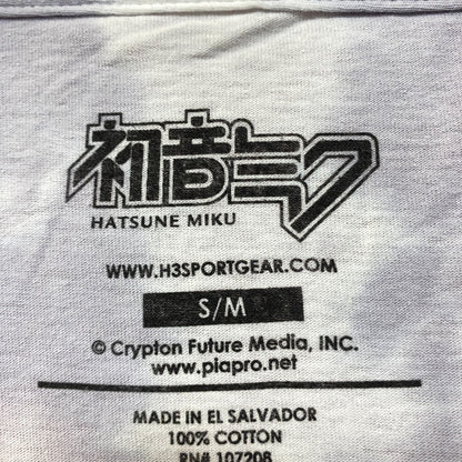 Hatsune Miku Let's Go! tiedye Tshirt size s/m