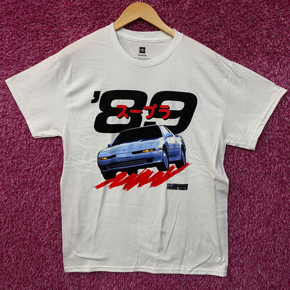 Toyota Supra Turbo 89 Double Sided T-Shirt Medium