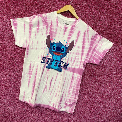 Stitch the Glitch Disney Movie Lilo & Stitch Tie Dye L