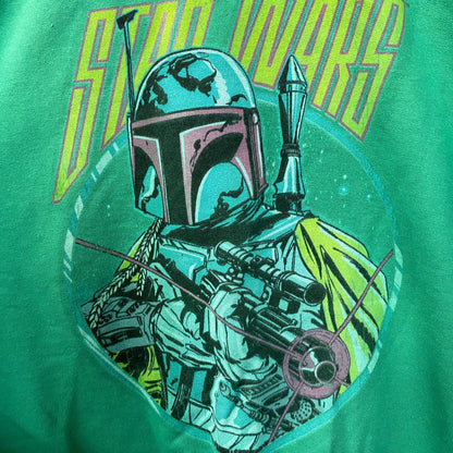 Star Wars Boba Fett Bounty Hunter Graphic Crewneck Sweatshirt XXL