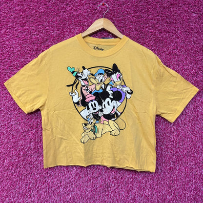 Disney Mickey Mouse And Friends Crop Top Extra Small