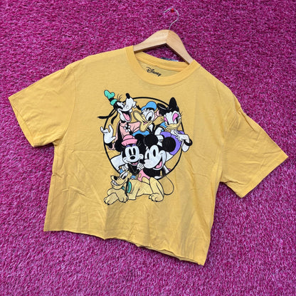 Disney Mickey Mouse And Friends Crop Top Extra Small