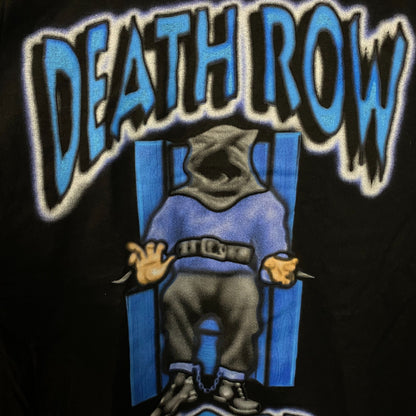 Death Row Records Electric Chair Graphic T-Shirt Small
