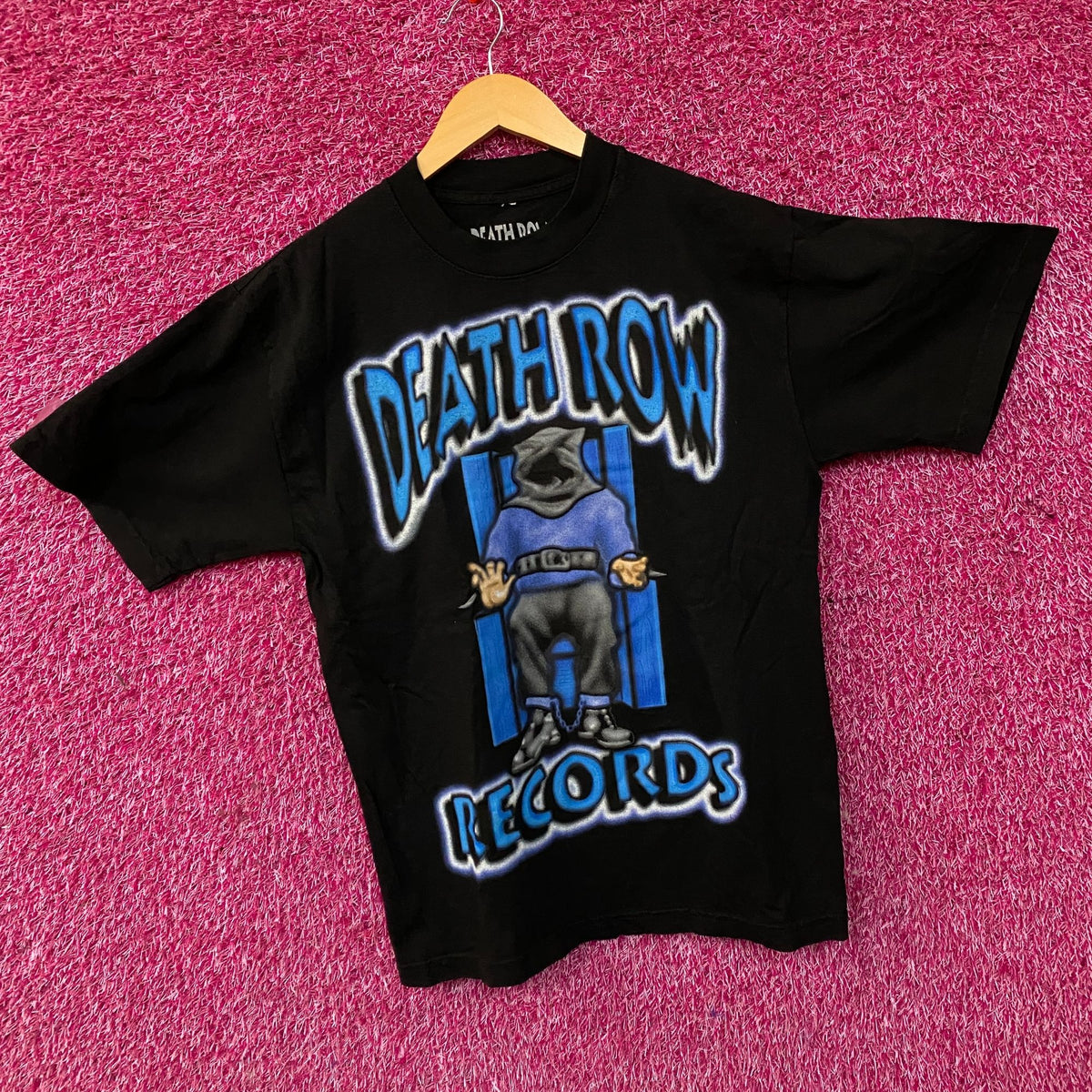 Death Row Records Electric Chair Graphic T-Shirt Small