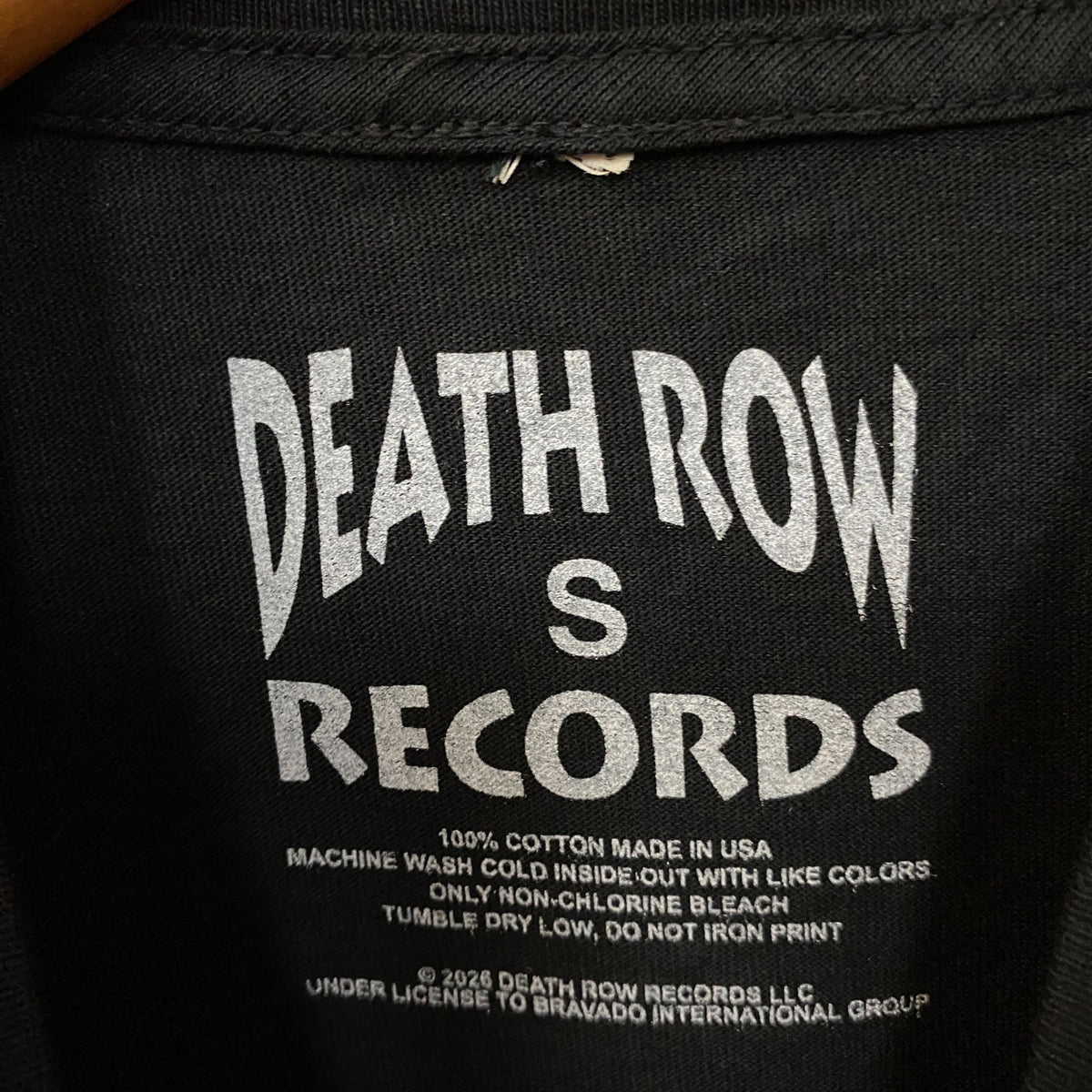 Death Row Records Electric Chair Graphic T-Shirt Small