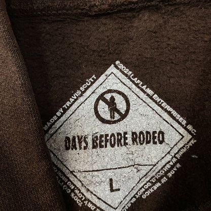 Travis Scott Cactus Jack "Days Before Rodeo" Graphic Hoodie Large