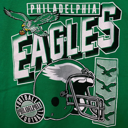 Junk Food Philadelphia Eagles Checkdown Flea Market Tee Small