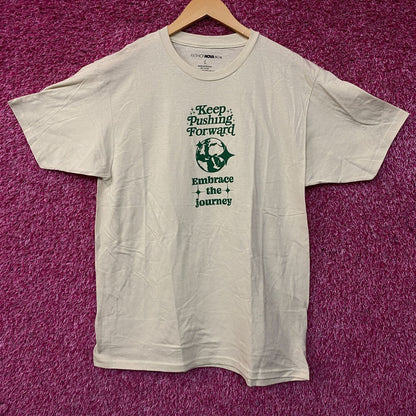 Embrace the Journey Keep Pushing Forward Tshirt size Large
