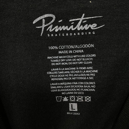 Primitive Storm Graphic Streetwear T-Shirt Large