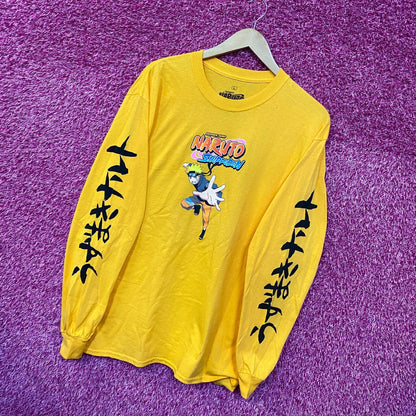 Naruto Uzumaki Shonen Jump Naruto Shippuden Long Sleeve L