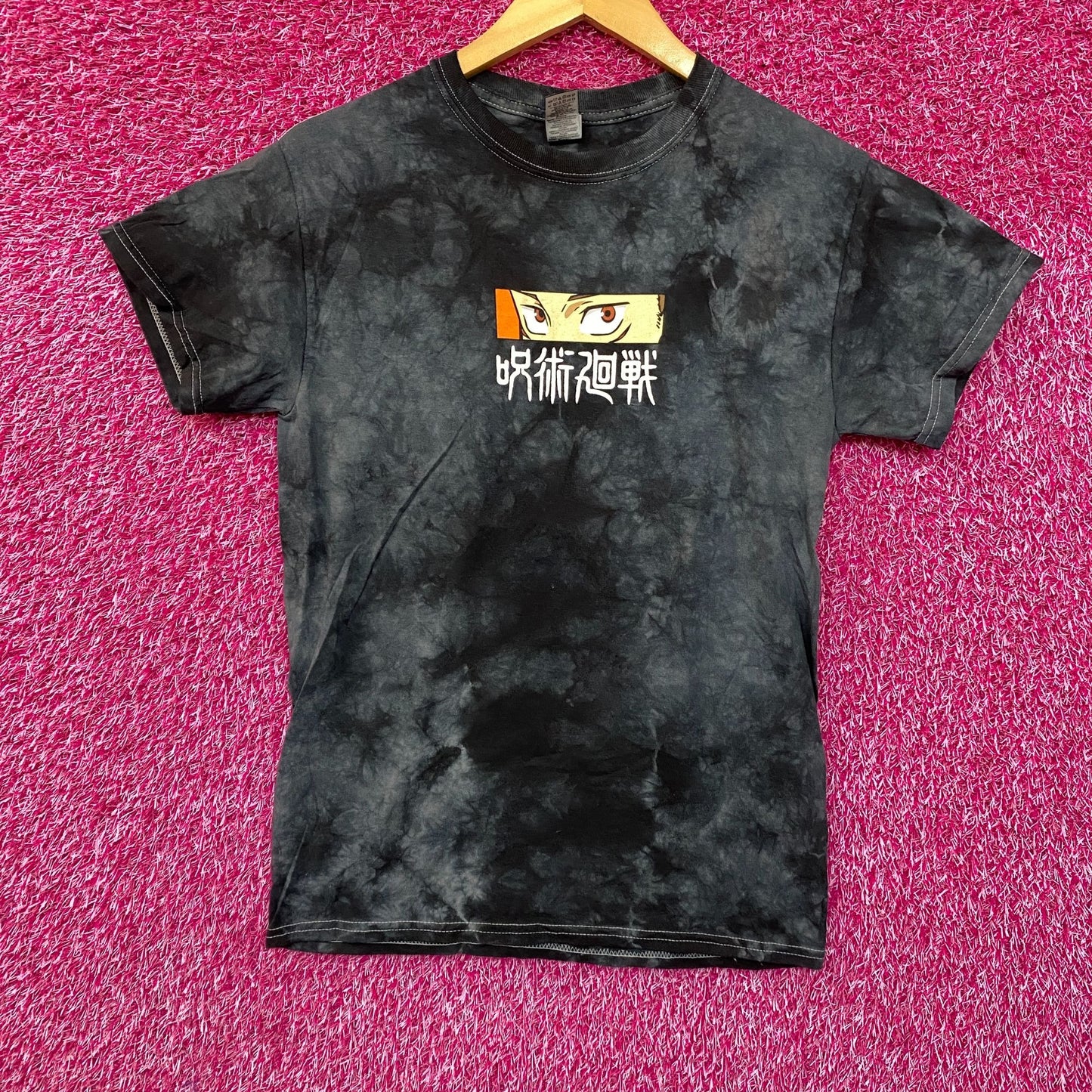 Jujutsu Kaisen Itadori Yuji Tie Dye Anime T-Shirt Small
