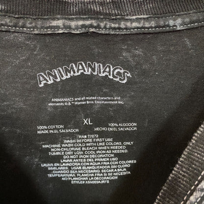 Animaniacs Cartoon City Graphic Mineral Wash T-Shirt XL