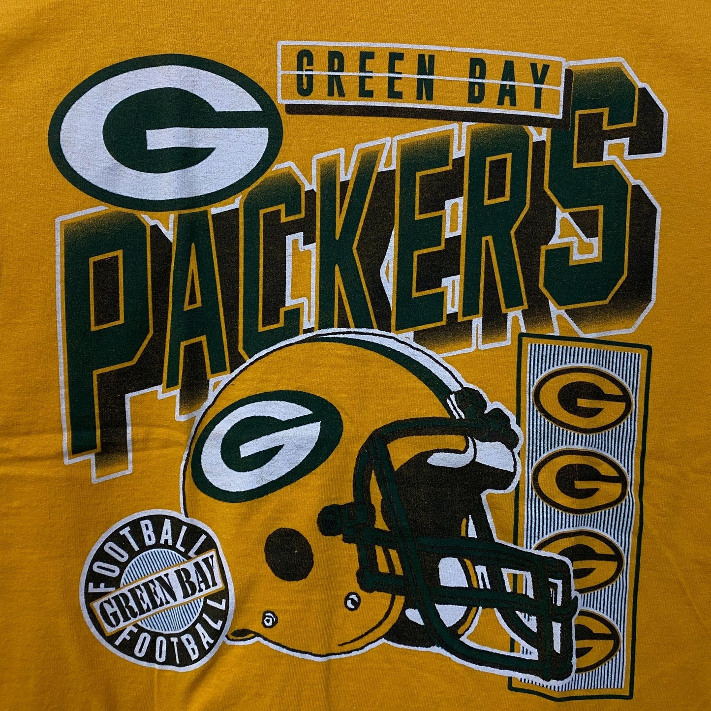 Junk Food Clothing NFL Green Bay Packers Checkdown Flea Market Tee Medium