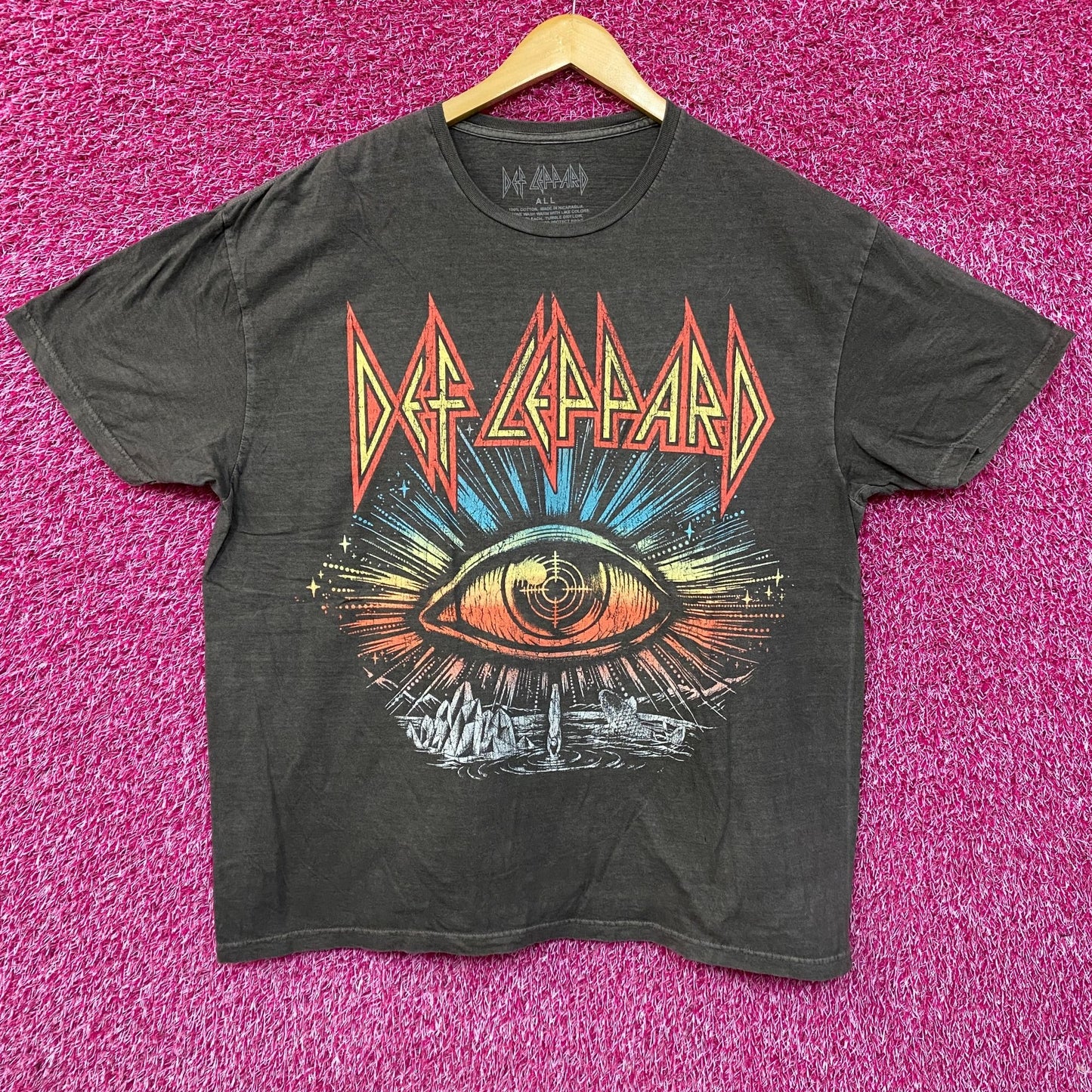 Def Leppard Take What You Want Eye Tour T-Shirt XXL