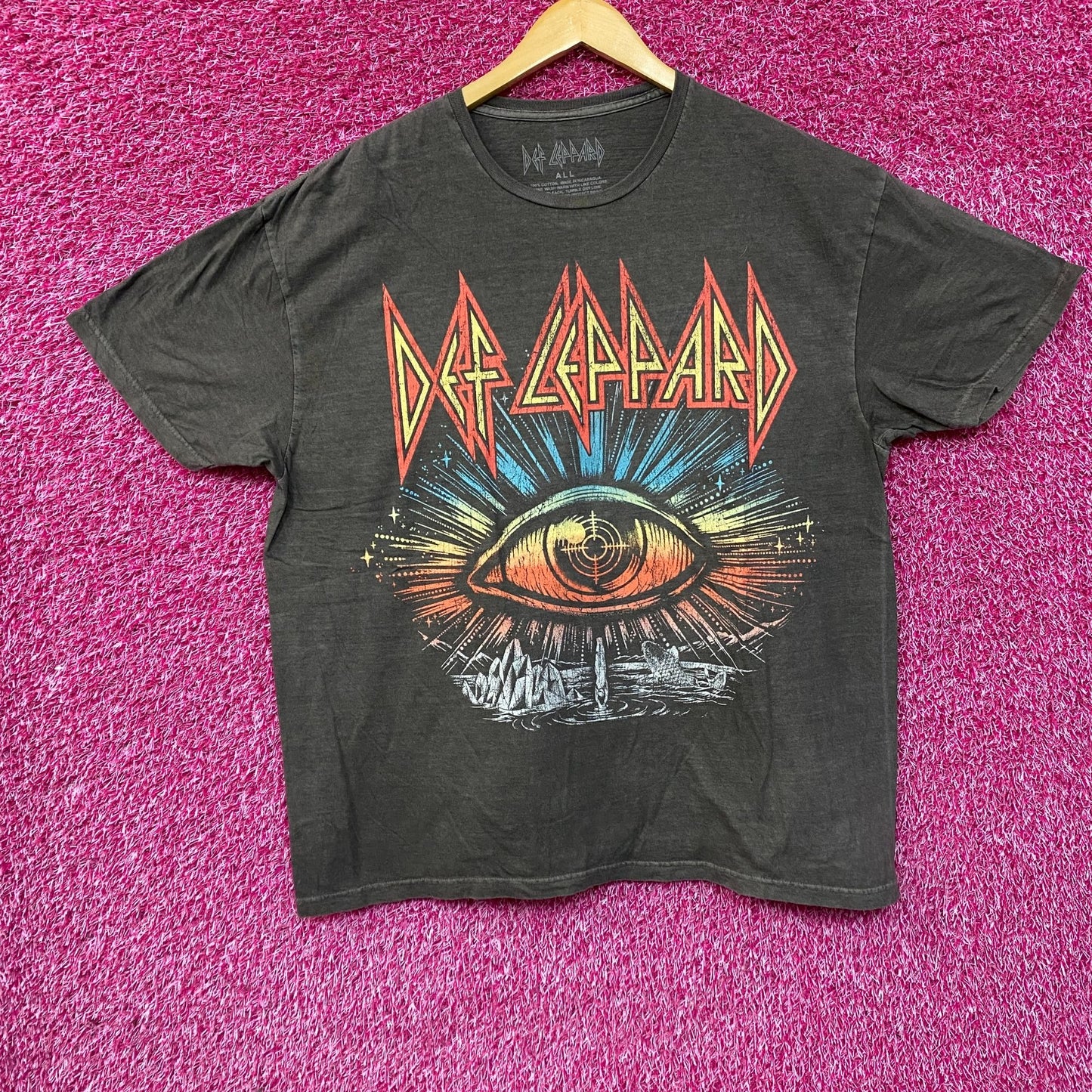 Def Leppard Take What You Want Eye Tour T-Shirt XXL