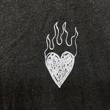 Junk Food Clothing Women's Burning Love Original Vintage Style Tee Medium