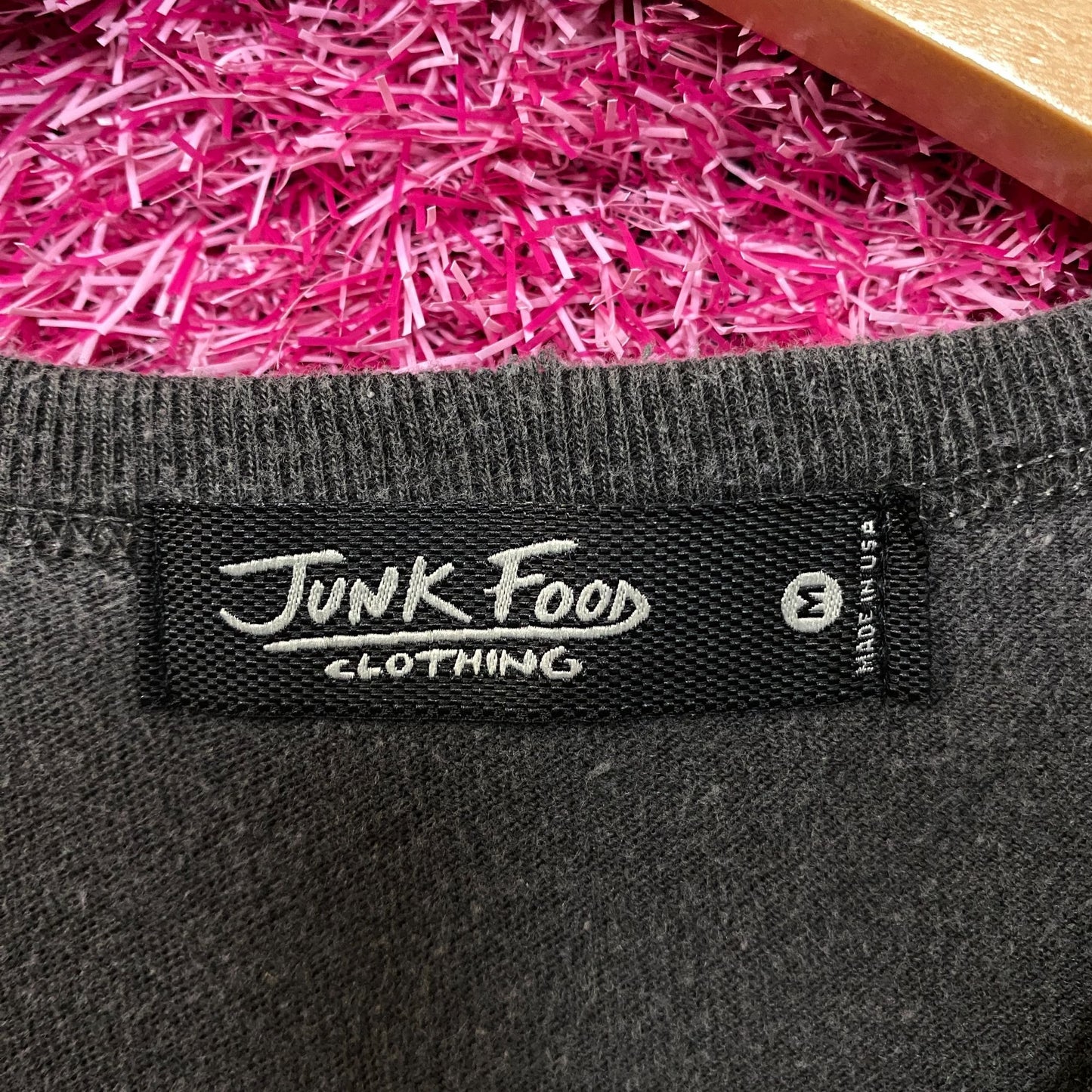 Junk Food Clothing Women's Burning Love Original Vintage Style Tee Medium