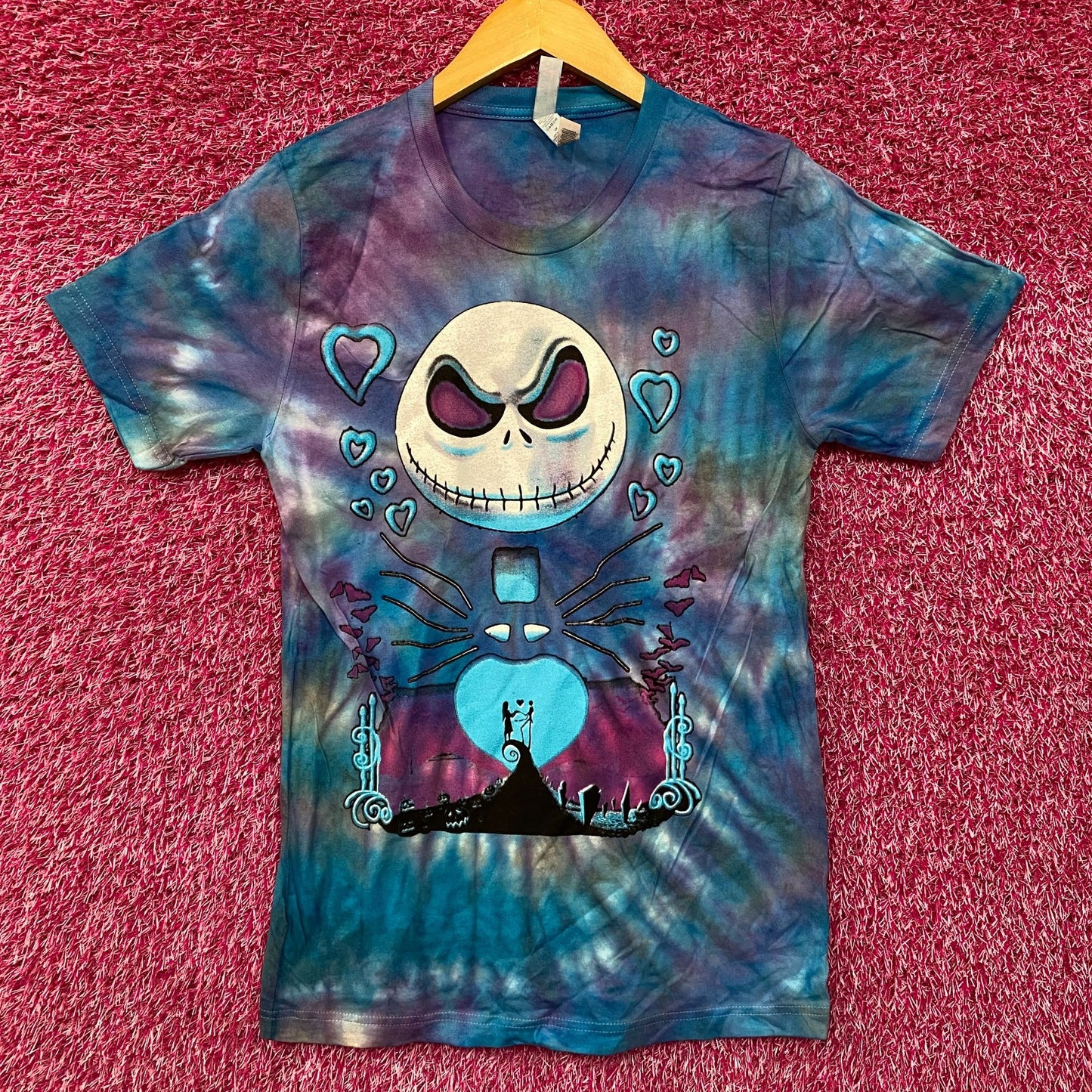 Nightmare Before Christmas Danny elfman tiedye tee size Small