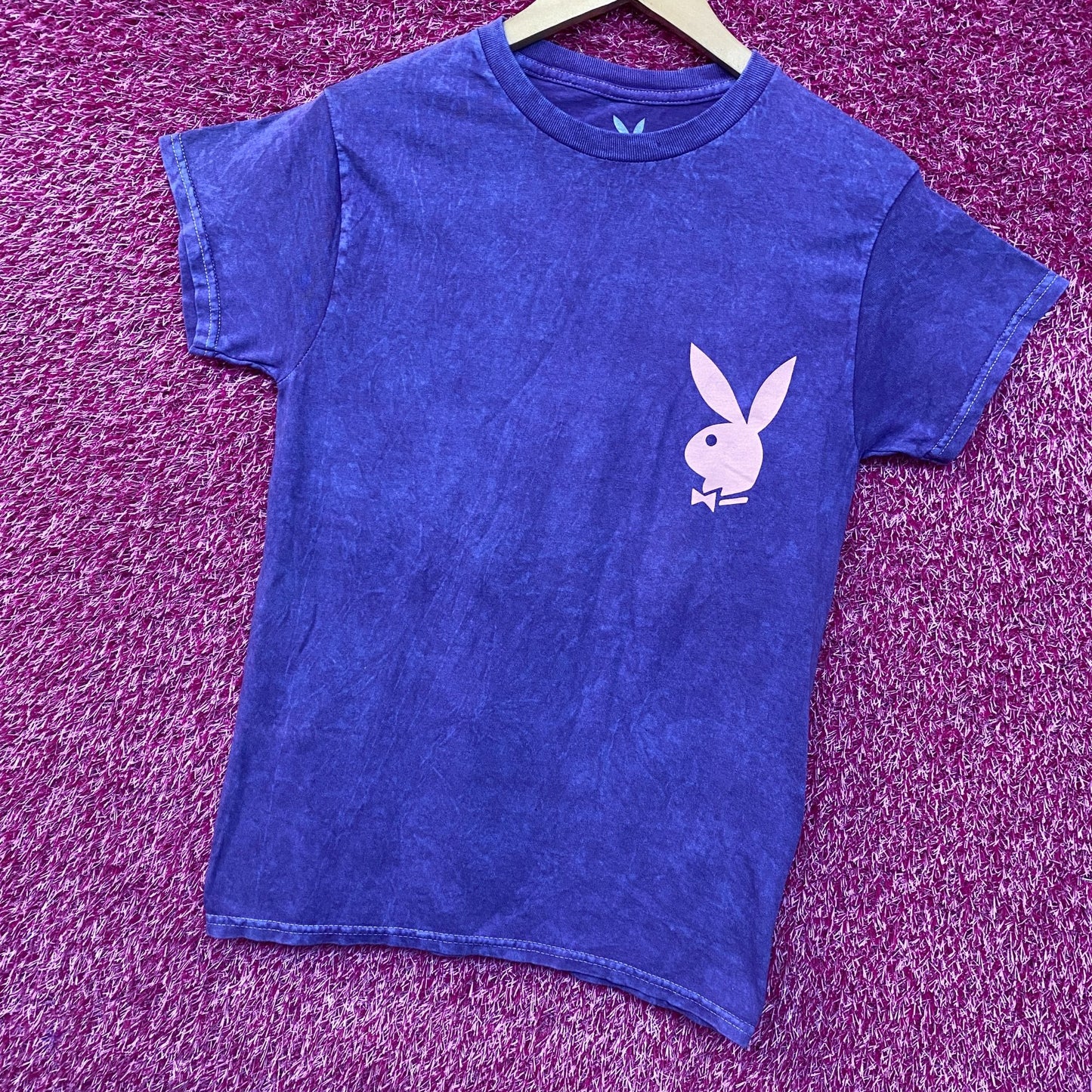 Playboy Logo retro Vtg Wash Size Small