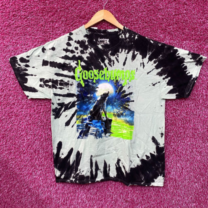 Goosebumps The Werewolf Of Fever Swamp Mint Green Tie Dye T-Shirt 2XL