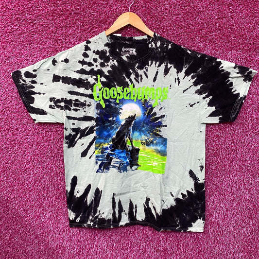 Goosebumps The Werewolf Of Fever Swamp Mint Green Tie Dye T-Shirt 2XL