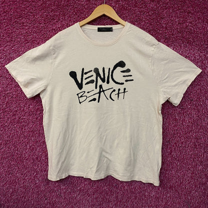Junk Food Clothing "Venice Beach" Vintage Style Women's Graphic Tee 2XL