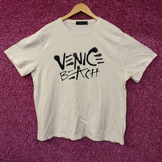 Junk Food Clothing "Venice Beach" Vintage Style Women's Graphic Tee 2XL