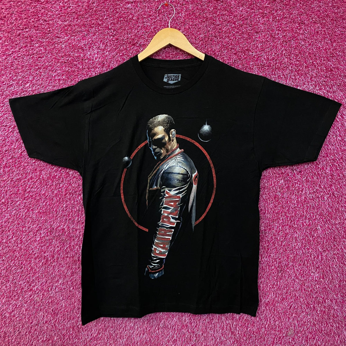 DC Comics Justice League Mister Terrific Portrait Graphic T-Shirt Large