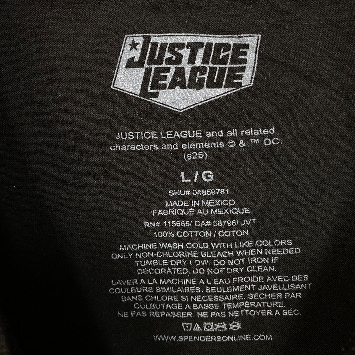 DC Comics Justice League Mister Terrific Portrait Graphic T-Shirt Large