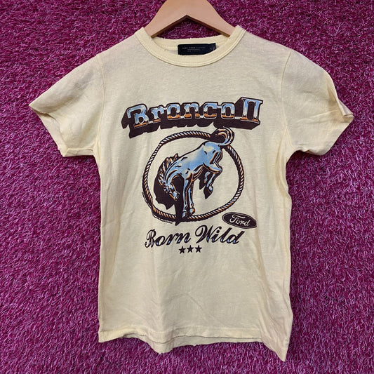 Junk Food Clothing Women's Bronco 2 Born Wild Graphic T-Shirt XS